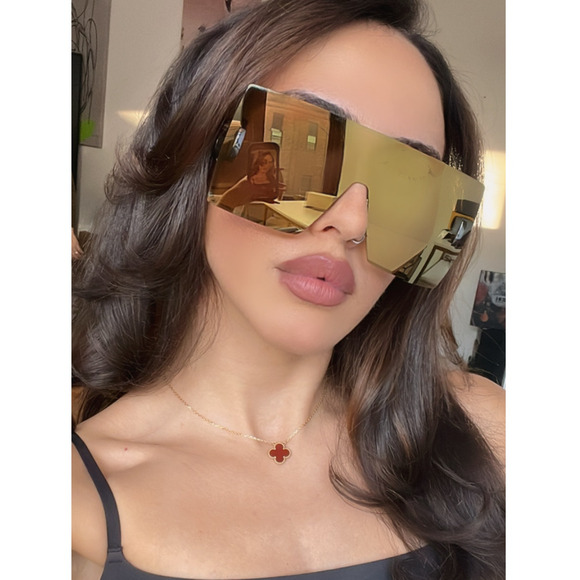 NEW Dior 30Montaigne M1U Oversized Sunglasses Bronze Mirror - Picture 3 of 8